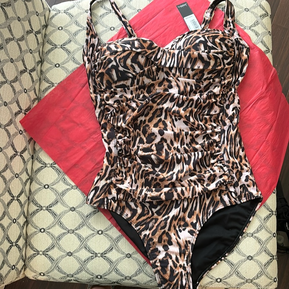 Nicole Miller one piece bathing suit